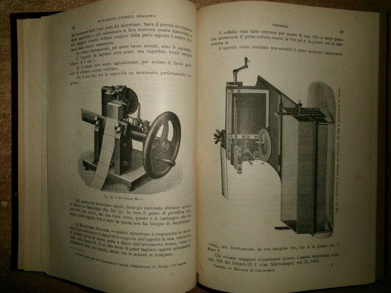 A. GARBINI. MANUALE per la Tecnica Moderna del MICROSCOPIO nelle... …