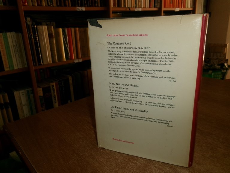 A HISTHORY of MEDICINE. BRIAN INGLIS 1965
