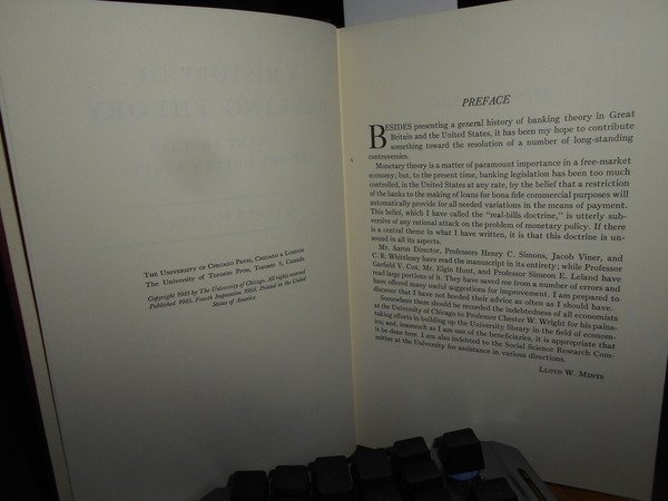 A History of BANKING THEORY in Great Britain and The …