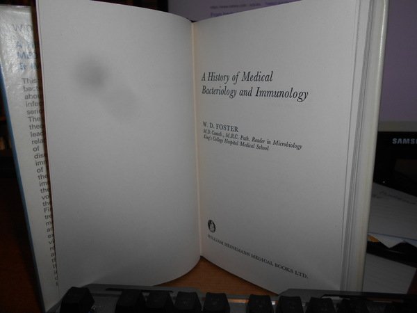 A History of Medical Bacteriology & Immunology