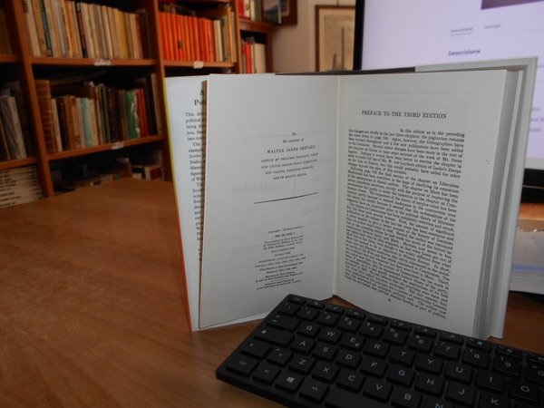 A History Of Political Theory. Third edition revised and enlarged