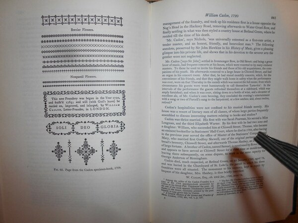 A History of the Old English Letter Foundries. With Notes …