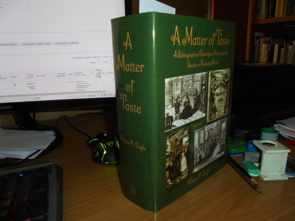 A Matter of Taste. A Bibliographical Catalogue of International Books … | Immagine Gallery 1