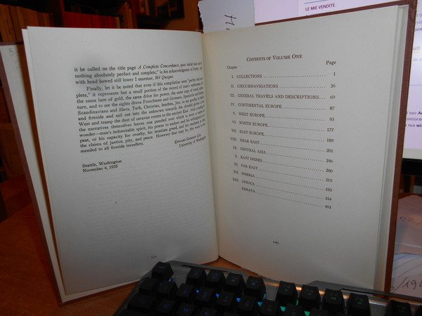 A REFERENCE GUIDE TO THE LITERATURE OF TRAVEL. Including Voyages, …