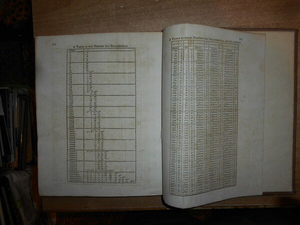 A SEXAGESIMAL TABLE, EXHIBITING AT SIGHT, THE RESULT OF ANY …