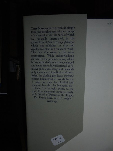A Short History of Scientific ideas to 1900