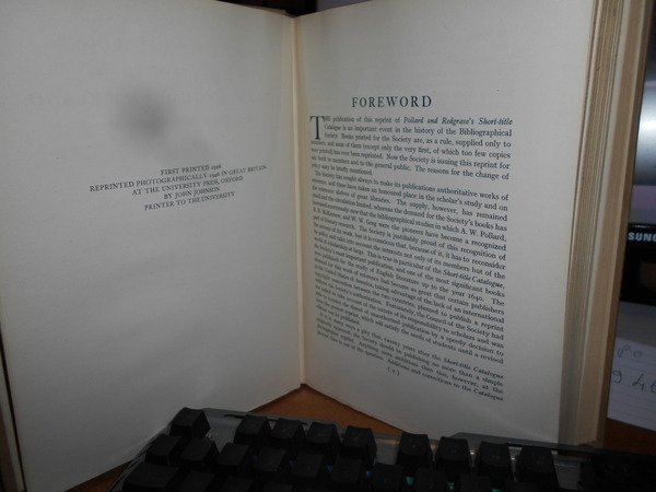 A Short-Title Catalogue of Books Printed in England, Scotland, & …