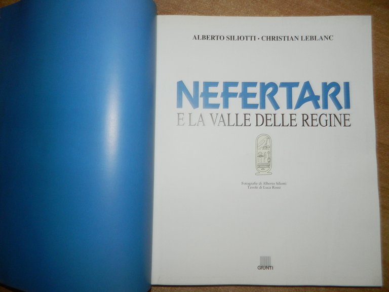 A. SILIOTTI. CHRISTAN LEBLANC. NEFERTARI e la Valle delle Regine … | Immagine Gallery 7