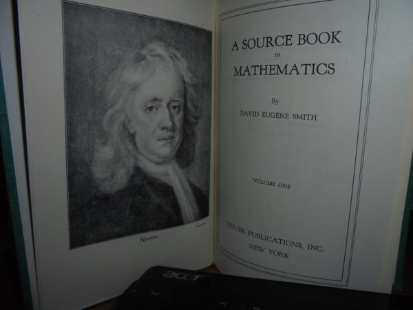 A SOURCE BOOK in MATHEMATICS