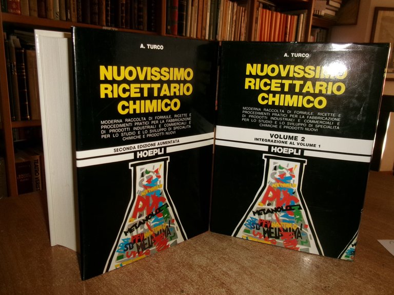 A. TURCO. Nuovissimo Ricettario Chimico Hoepli seconda edizione in 2 … | Immagine Gallery 4