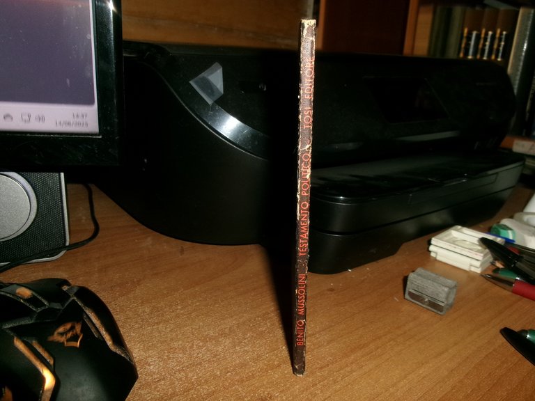 A. V. - TESTAMENTO POLITICO DI MUSSOLINI DETTATO CORRETTO SIGLATO …