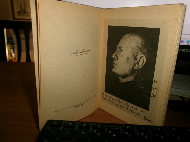 A. V. - TESTAMENTO POLITICO DI MUSSOLINI DETTATO CORRETTO SIGLATO …