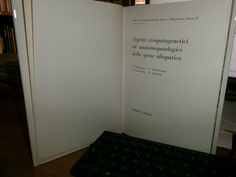 AA. VV. Aspetti eziopatogenetici ed anatomopatologici della sprue idiopatica 1966