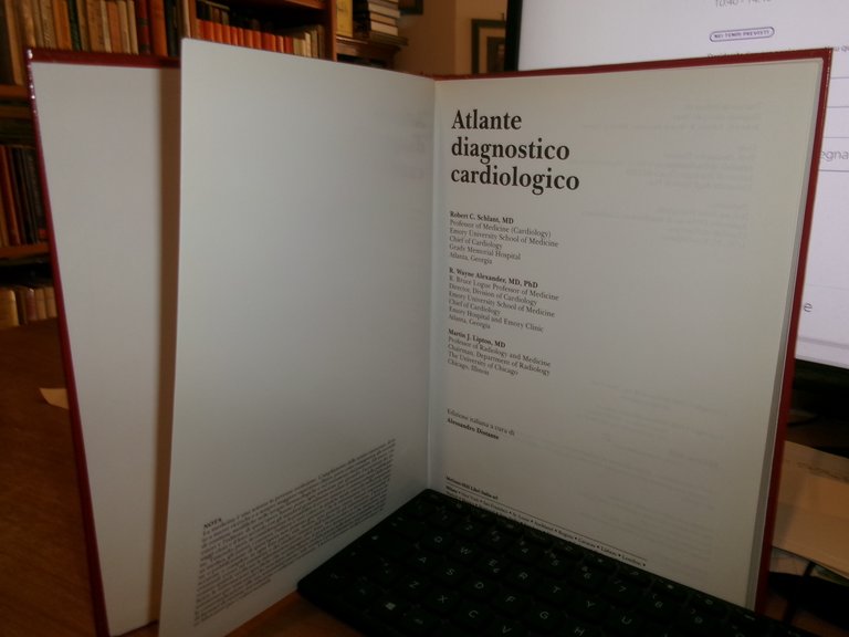 AA. VV. ATLANTE DIAGNOSTICO CARDIOLOGICO. Ed. It. ALESSANDRO DISTANTE 1996