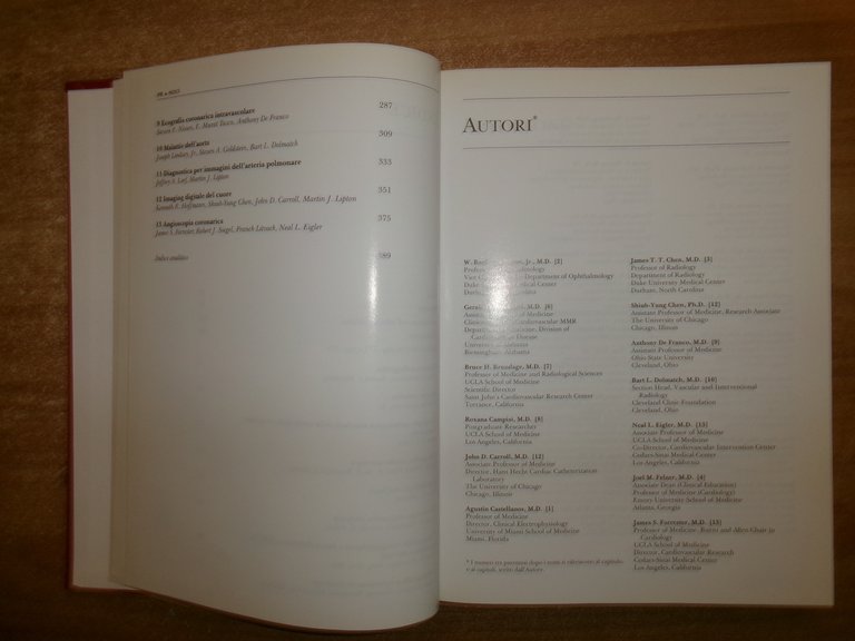 AA. VV. ATLANTE DIAGNOSTICO CARDIOLOGICO. Ed. It. ALESSANDRO DISTANTE 1996