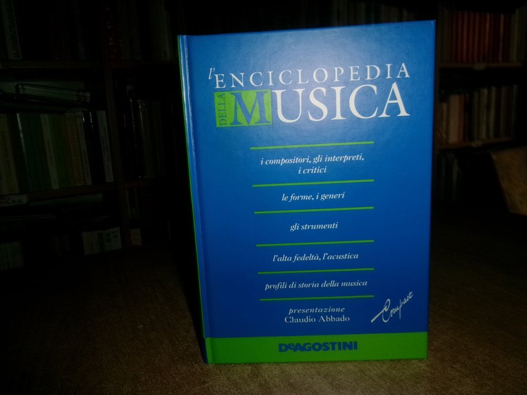 AA.VV. ENCICLOPEDIA DELLA MUSICA - De Agostini 1995