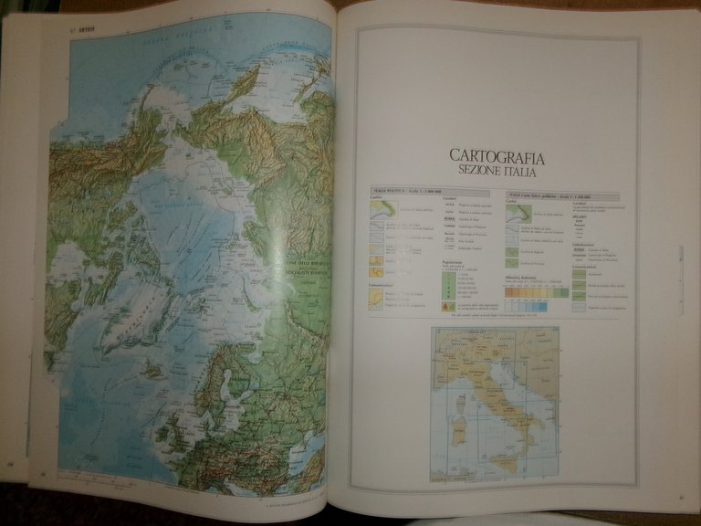 AA. VV. Grande Atlante Geografico De Agostini 1986