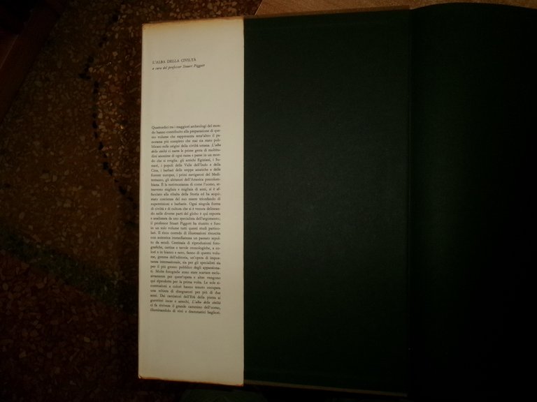 AA.VV. L' ALBA della Civiltà. Panorama universale del mondo antico …