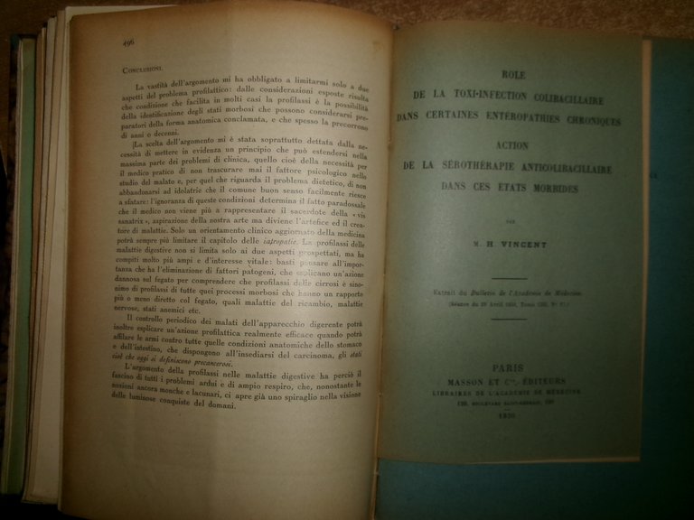 AA. VV. MISCELLANEA Apparato Digerente Fegato e vie biliari. Opuscoli/estratti