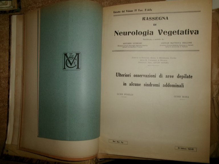 AA. VV. MISCELLANEA Apparato Digerente Fegato e vie biliari. Opuscoli/estratti