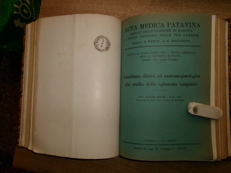 AA. VV. MISCELLANEA di numerosi estratti/opuscoli riguardanti i tumori