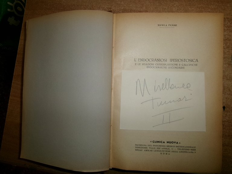 AA. VV. MISCELLANEA di numerosi estratti/opuscoli riguardanti i tumori