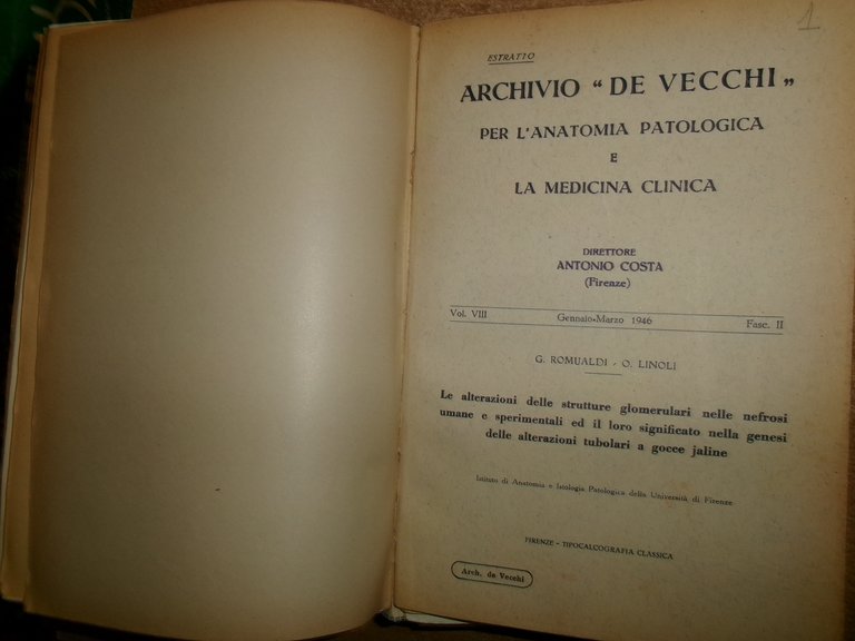 AA. VV. MISCELLANEA di numerosi estratti/opuscoli riguardanti i tumori