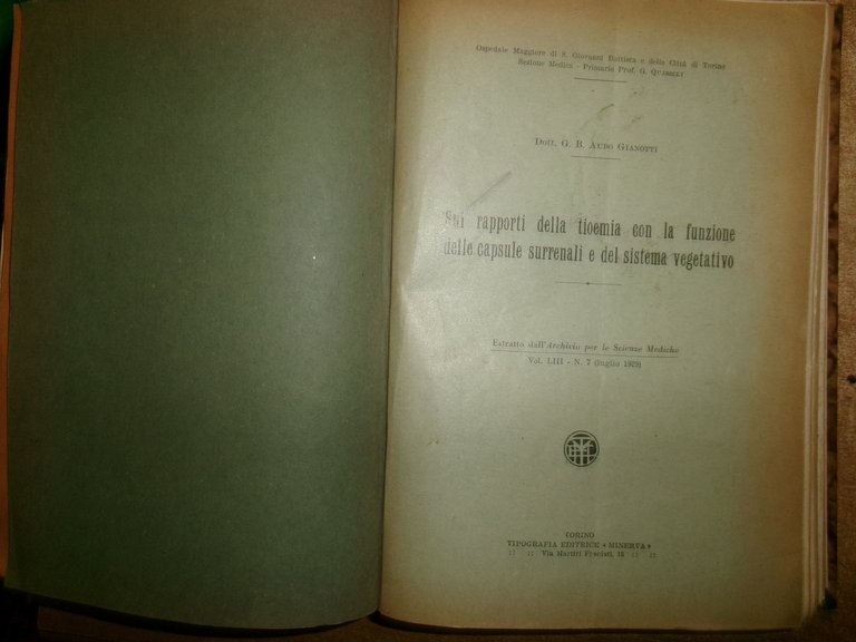 AA. VV. MISCELLANEA di numerosi estratti/opuscoli riguardanti i tumori