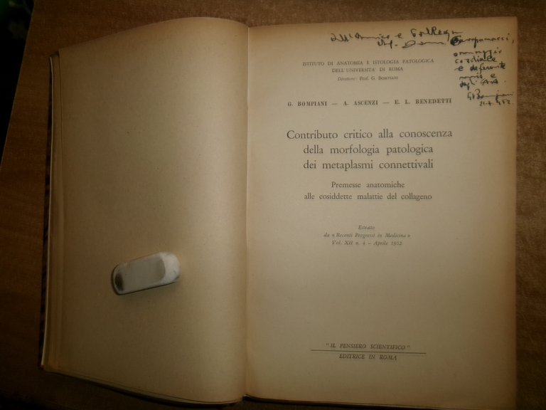 AA. VV. MISCELLANEA di numerosi estratti/opuscoli riguardanti i tumori