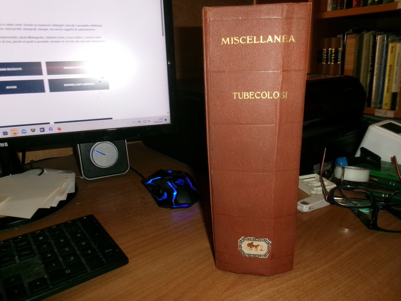 AA.VV. MISCELLANEA di numerosi opuscoli riguardanti la TUBERCOLOSI 1930
