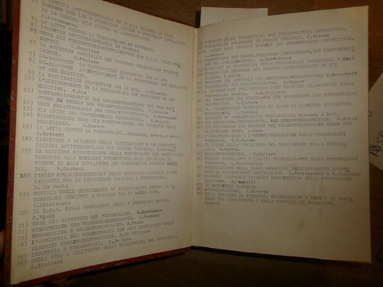AA.VV. MISCELLANEA di numerosi opuscoli riguardanti la TUBERCOLOSI 1930