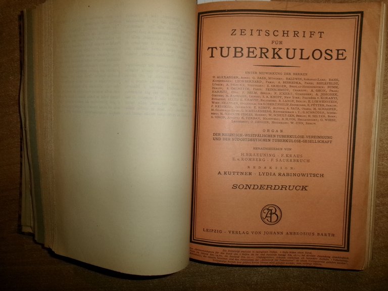 AA.VV. MISCELLANEA di numerosi opuscoli riguardanti la TUBERCOLOSI 1930