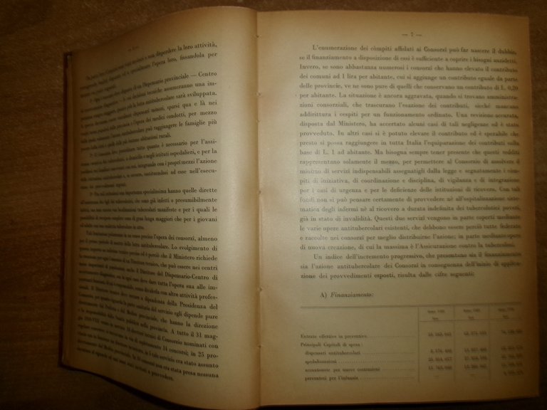 AA.VV. MISCELLANEA di numerosi opuscoli riguardanti la TUBERCOLOSI 1930