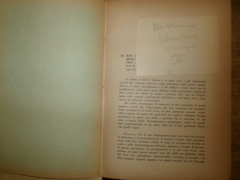 AA. VV. MISCELLANEA LABORATORIO TERAPIA. Innumerevoli Opuscoli/Estratti in 2 vol.
