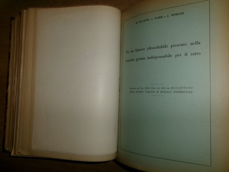 AA. VV. MISCELLANEA LABORATORIO TERAPIA. Innumerevoli Opuscoli/Estratti in 2 vol.