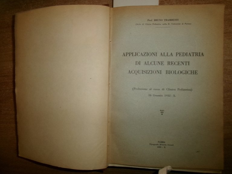 AA. VV. MISCELLANEA LABORATORIO TERAPIA. Innumerevoli Opuscoli/Estratti in 2 vol.