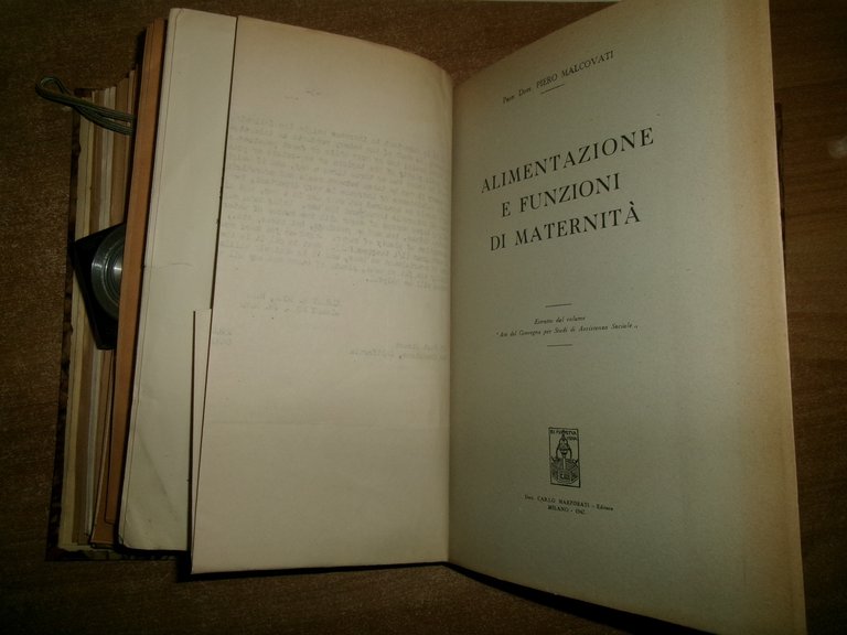 AA. VV. MISCELLANEA. Vitaminologia/Nutrizione. Numerosi estratti/opuscoli 1930