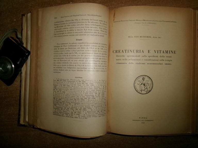 AA. VV. MISCELLANEA. Vitaminologia/Nutrizione. Numerosi estratti/opuscoli 1930
