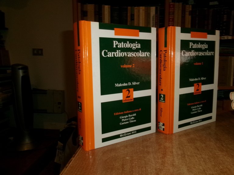 AA. VV. PATOLOGIA CARDIOVASCOLARE. MALCOM D. SILVER edizione italiana 1994