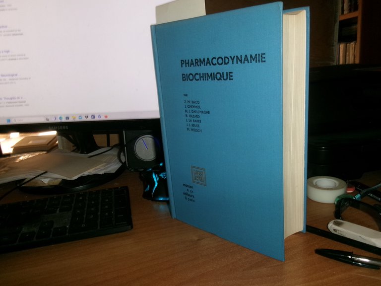 AA. VV. PHARMACODYNAMIE BIOCHIMIQUE 1961