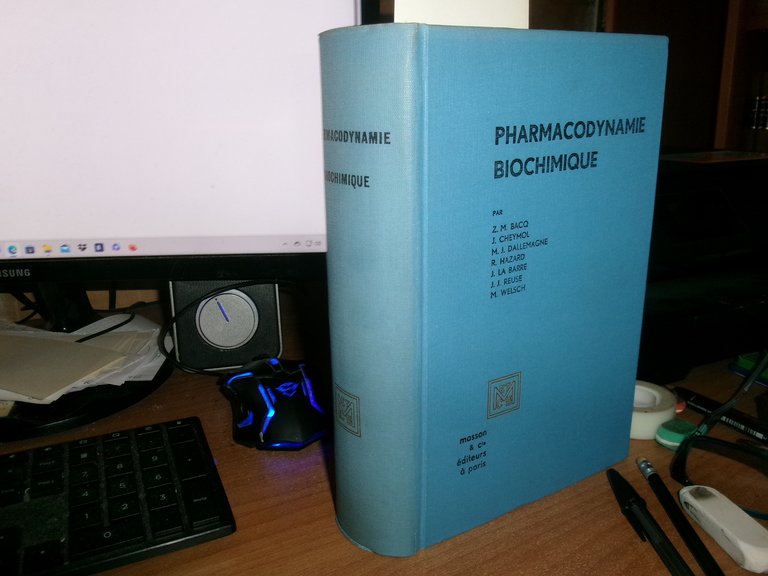 AA. VV. PHARMACODYNAMIE BIOCHIMIQUE 1961