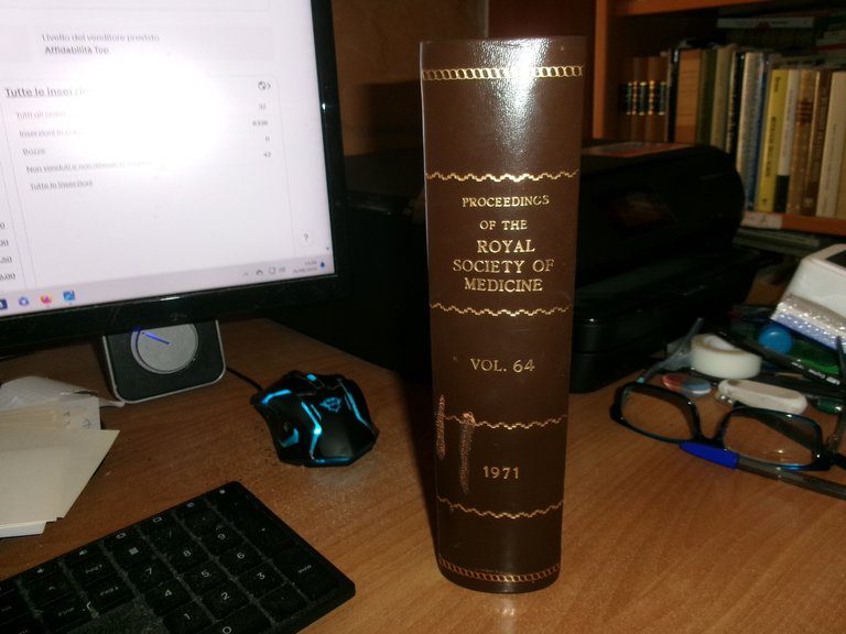 AA. VV. Proceedings of the ROYAL SOCIETY of MEDICINE 1969. …