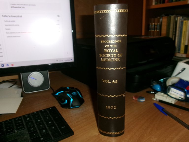 AA. VV. Proceedings of the ROYAL SOCIETY of MEDICINE. Volume …