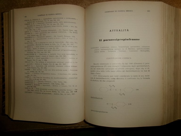 AA. VV. Prof. CAMPANACCI GIORNALE di CLINICA MEDICA 1951