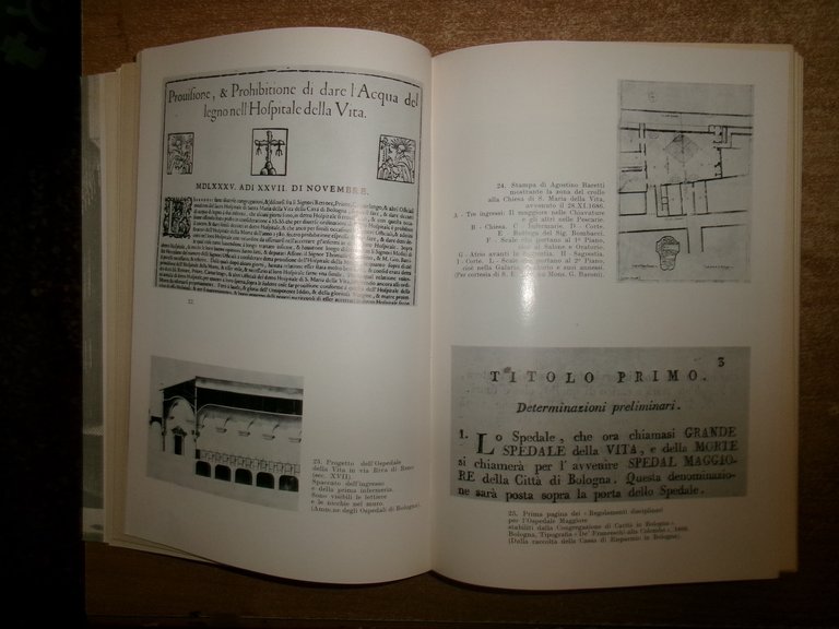 AA. VV. Sette Secoli di Vita Ospitaliera in Bologna. 1960