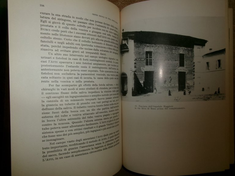 AA. VV. Sette Secoli di Vita Ospitaliera in Bologna. 1960