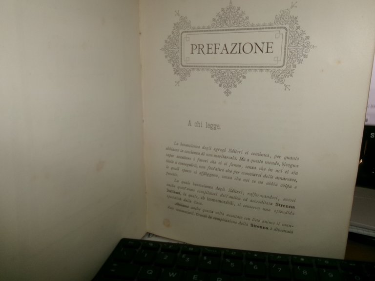 AA.VV. STRENNA ITALIANA 1887 Anno LIII - Milano, Ripamonti Carpano, …