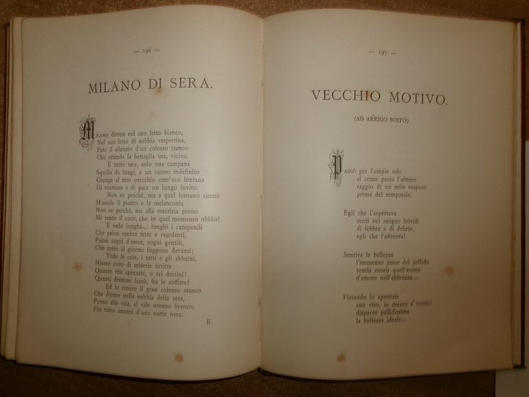 AA.VV. STRENNA ITALIANA 1887 Anno LIII - Milano, Ripamonti Carpano, …