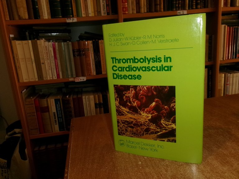 AA. VV. Thrombolysis in Cardiovascular Disease First Edition Edición 1989