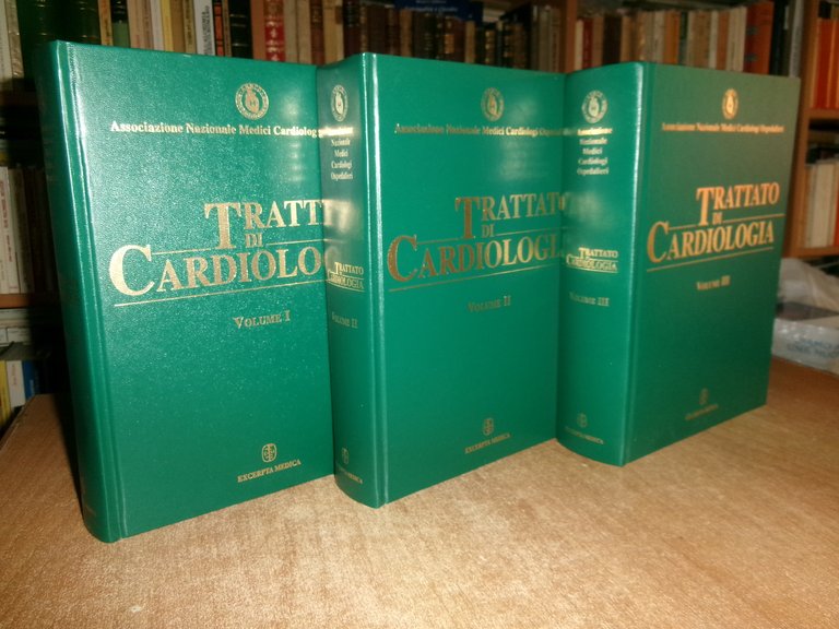 AA. VV. Trattato di cardiologia. Volumi 1-2-3, Excerpta medica, 2000